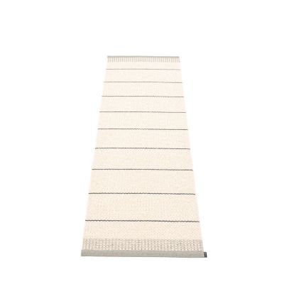 Belle Kunststoffteppich 60x200 cm Pappelina Warm Grau